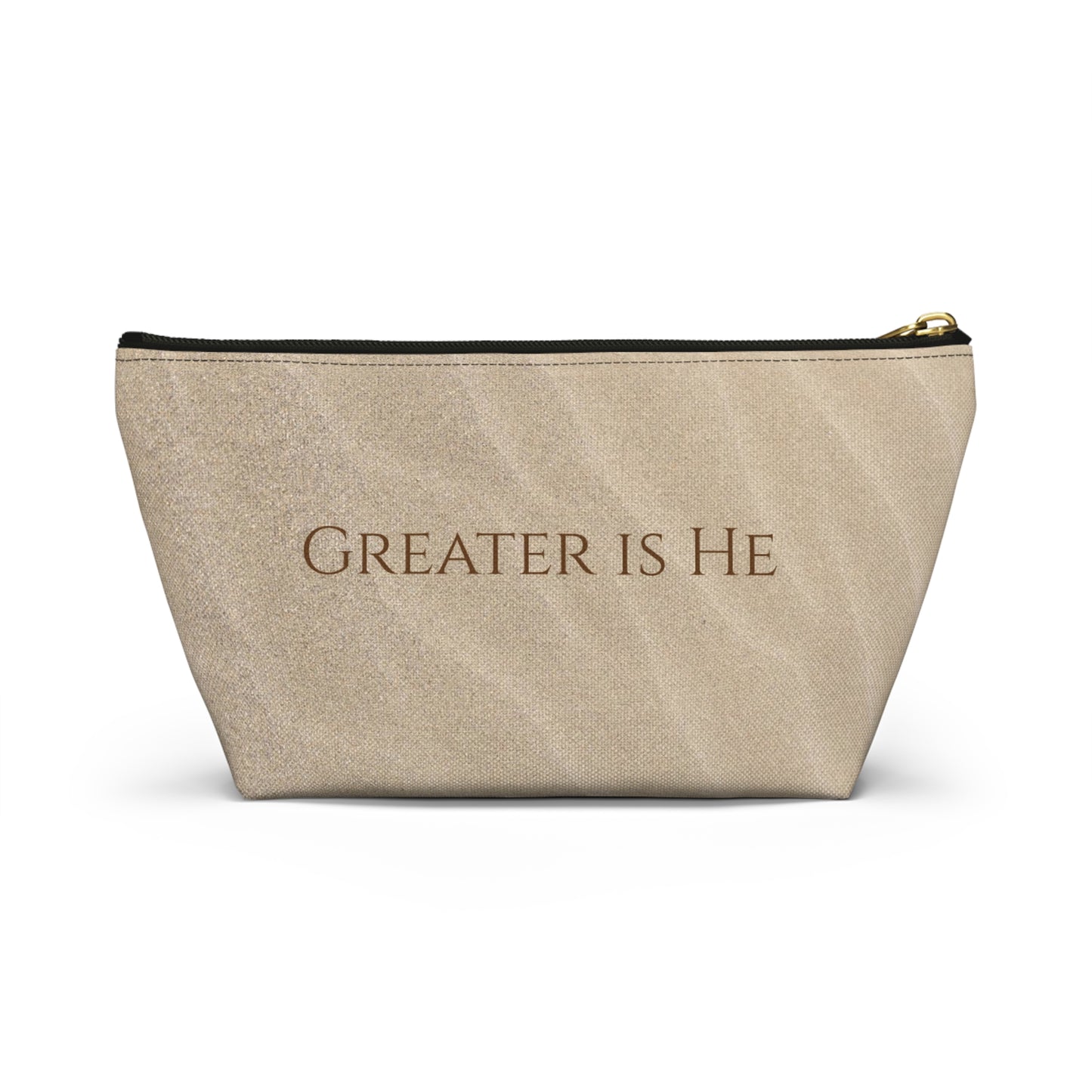 Greater is He Small Travel Pouch