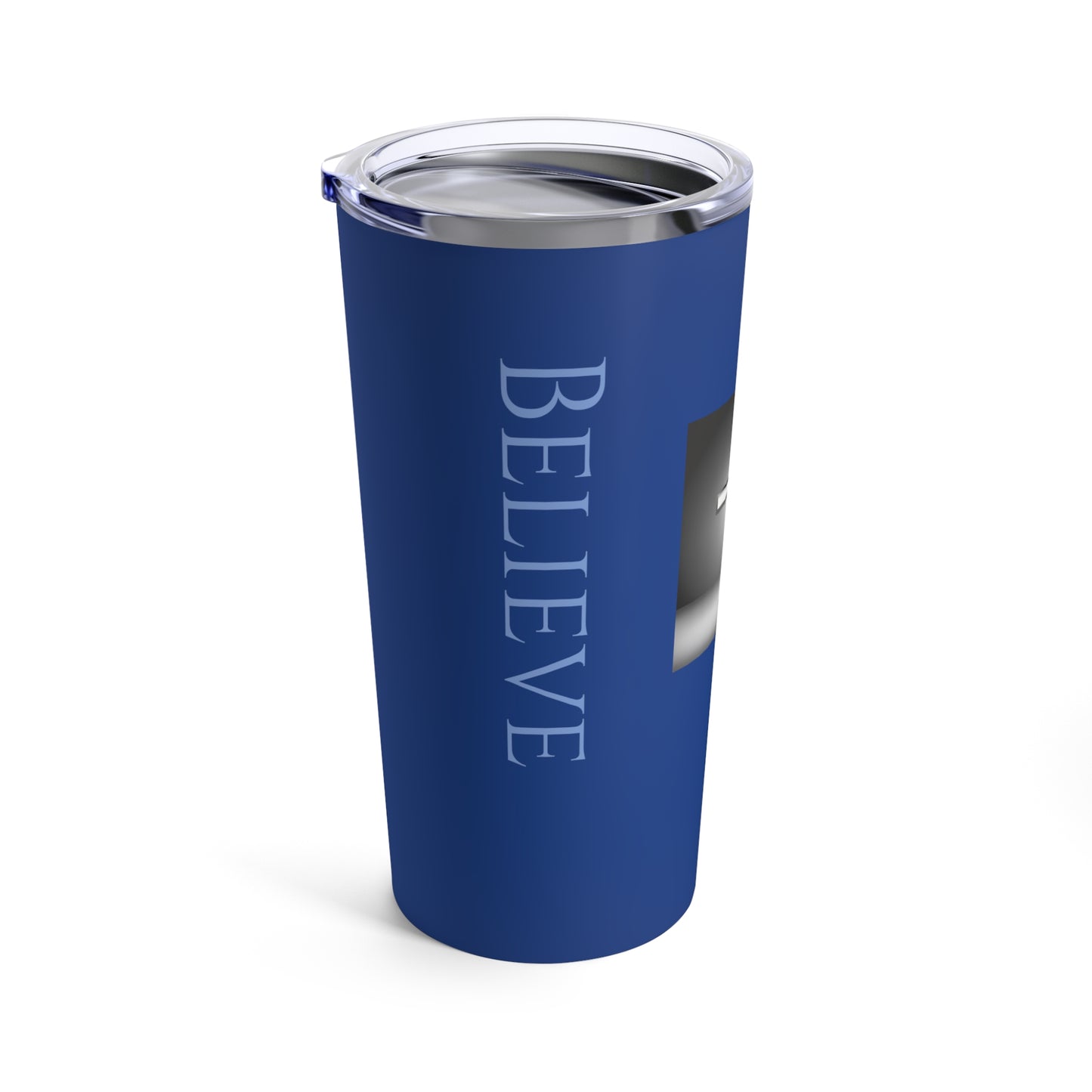 Trust and Believe Stainless Steel Tumbler/Vacuum Insulated/ Durable/Resistant to Corrosion and Staining/Large 20 Oz. /Commuter's Choice